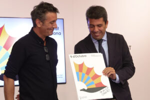 Presentación del cartel del 9 de Octubre por la Generalitat Valenciana