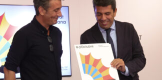 Presentación del cartel del 9 de Octubre por la Generalitat Valenciana