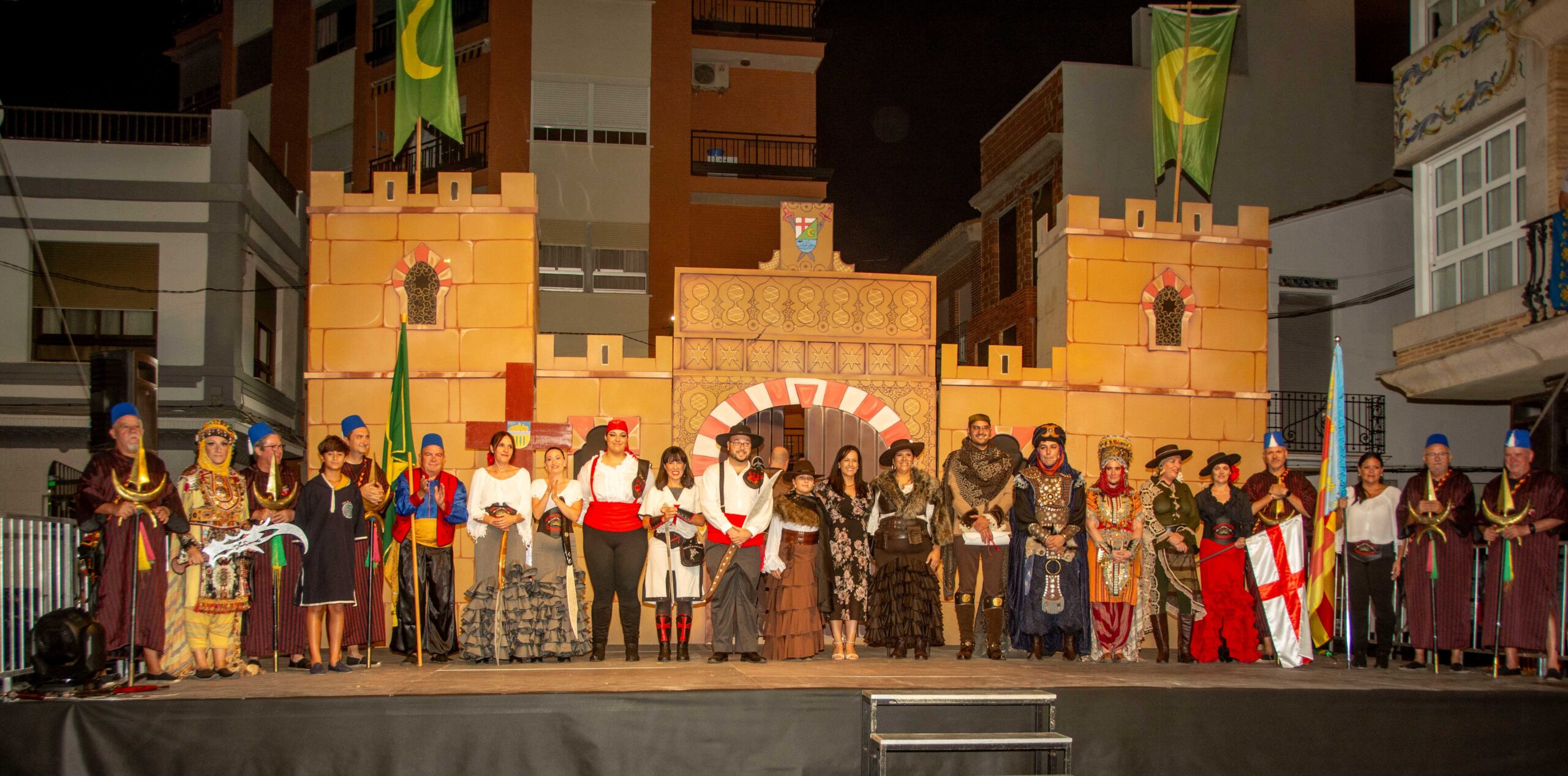 Acto de presentación de las fiestas de Moros y Cristianos en Catarroja