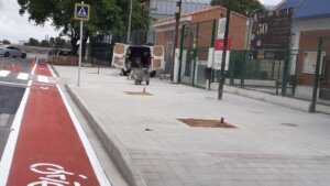 ampliacion acera escoleta Quart