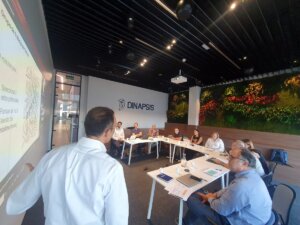 Consejo Asesor de Cetaqua Comunitat Valenciana en una sala de Dinapsis Valencia