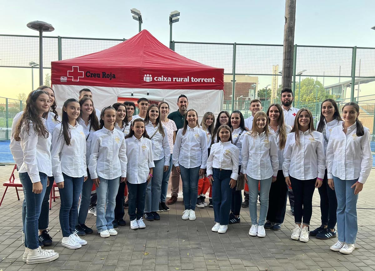 Cruz Roja en el Mig Any Faller de Torrent