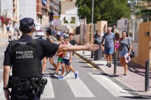 Dispositivo especial de seguridad para nuevo curso escolar en Paterna
