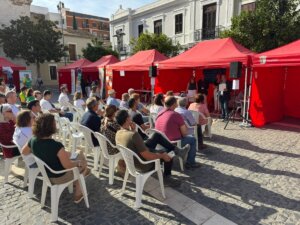El concejal de Sanidad en el inicio del Primer Encuentro de la Salud en Paterna