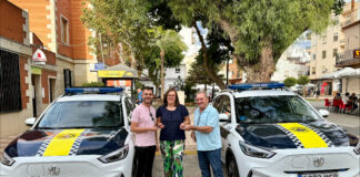 entrega vehicles electrics Policia Local El Puig