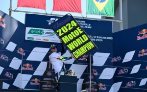 Héctor Garzo, campeón del mundo de MotoE
