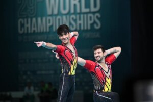 Mislata José Moreno subcampeonato del mundo en gimnasia acrobática