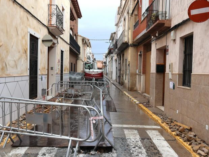 obras ciclo integral del agua Massanassa