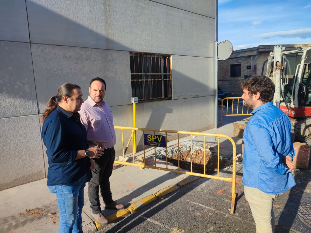 Obras IVACE polígono Manises