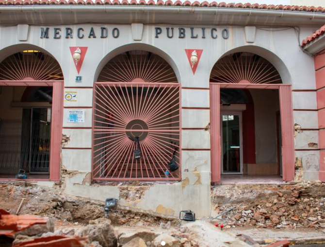 obras mercado municipal Alfafar