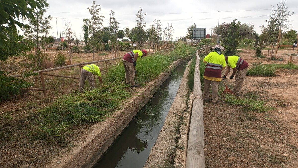 personal mantenimiento y limpieza azequias Alaquàs