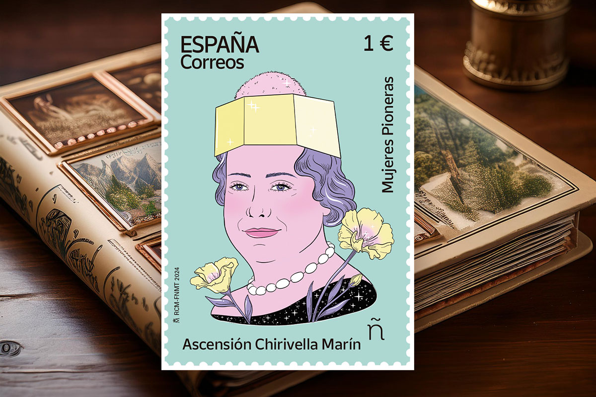 Sello de Correos de Ascensión Chirivella