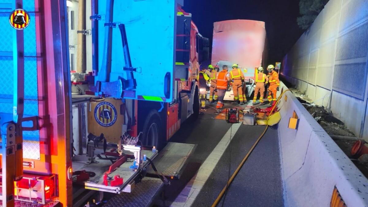 accidente Paterna A-7