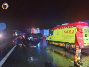accidente Paterna vuelco camión