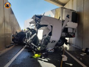 accidente camión Museros