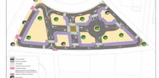 Plano del primer parc infantil de seguretat viària en Torrent