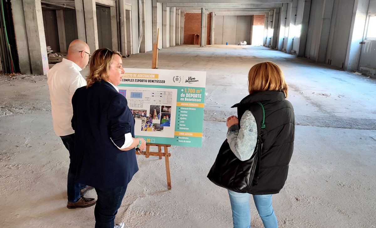 Proyecto ampliación polideportivo Benetússer