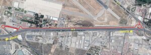 obras autovías V-11 y A-3 em Quart