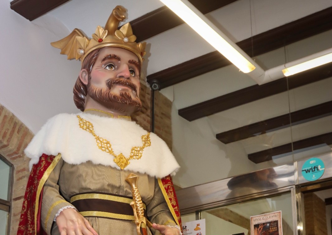 Rei Jaume I gegant de Torrent