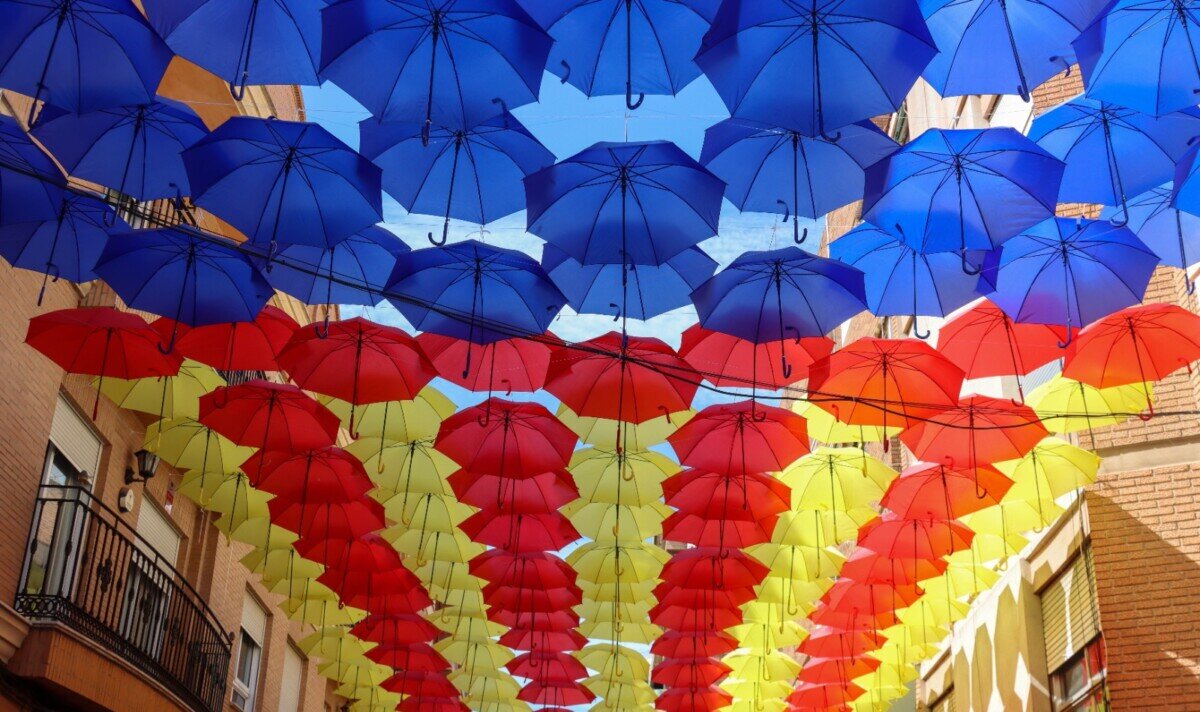 Real Senyera paraguas de Torrent