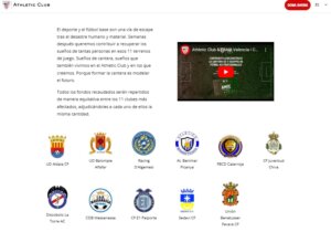 Atheltic Club ayuda equipos afectados por la DANA