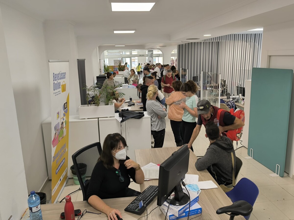 Benetusser tramitaciones ayuda DANA primer día 