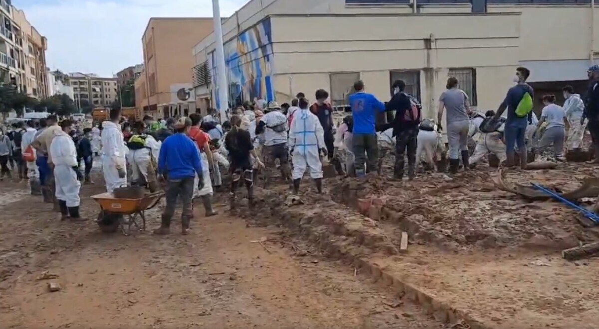 colegio Paiporta afectado por la DANA