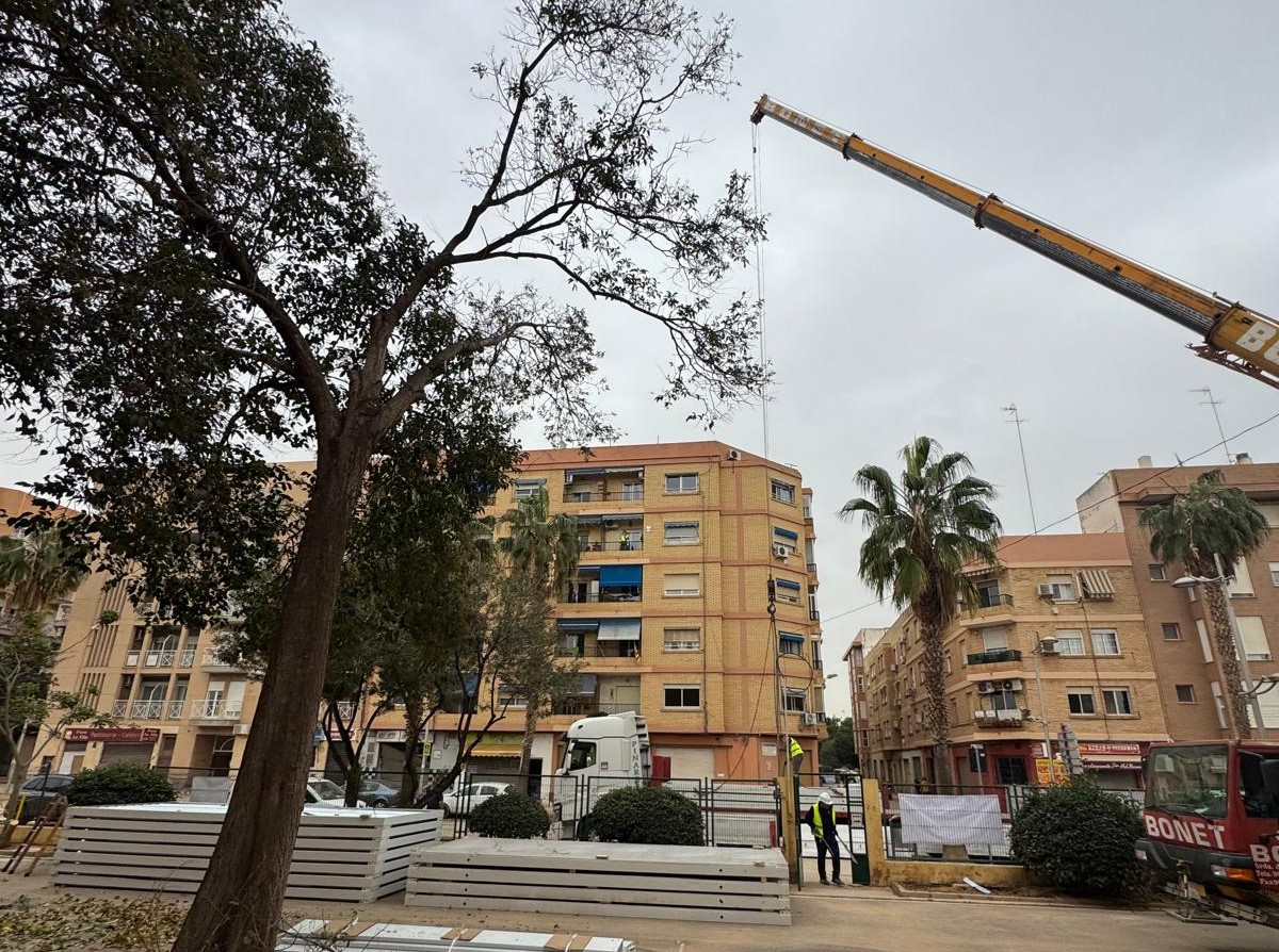 Alfafar DANA aulas prefanbricadas