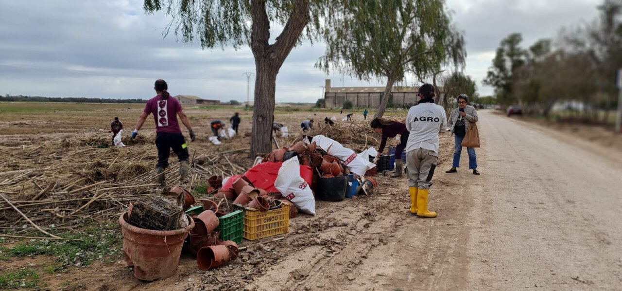DANA limpieza Port Catarroja