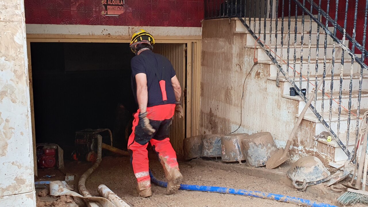 DANA Paiporta garajes bomberos