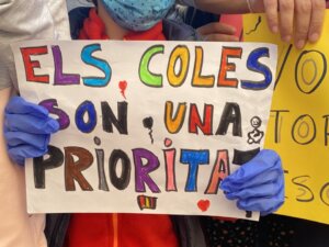 DANA Paiporta manifestación colegios