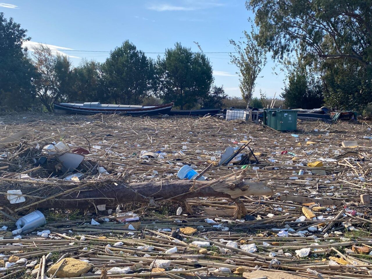 DANA Port de Catarroja en la Albufera