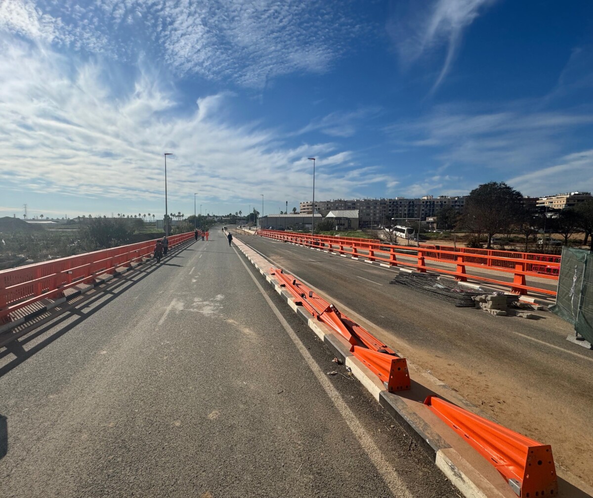 Generalitat habilita el puente de la entrada norte de Torrent y reabre por completo la CV-403