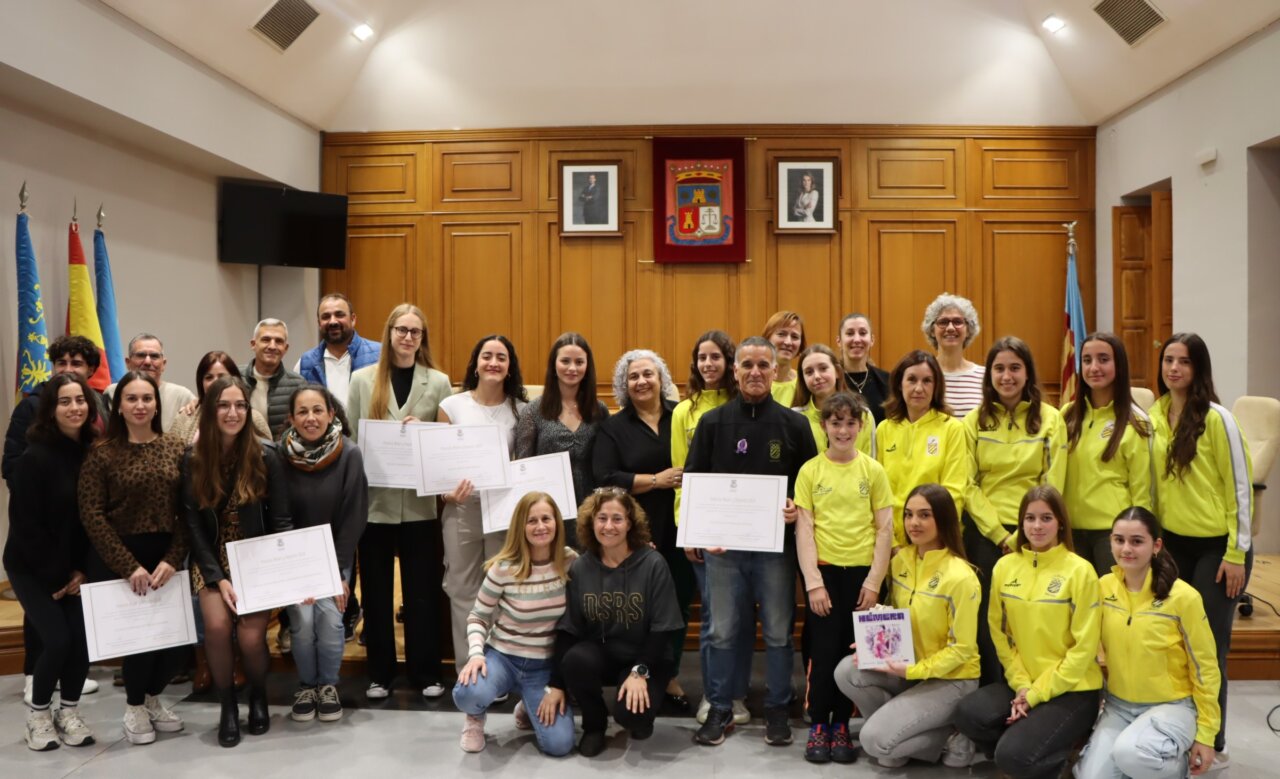 premios Mujer y Deportes del ayuntamiento de Burjassot