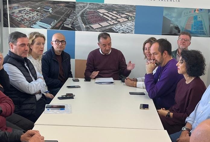 Los alcaldes y alcaldesas de los municipios afectados por el desbordamiento de los barrancos de El Pozalet y La Saleta