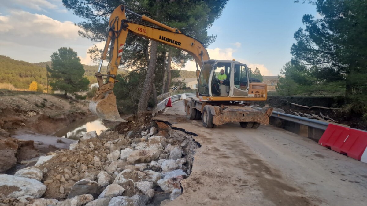 Obras reparación DANA