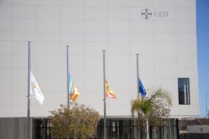 La Universidad CEU Cardenal Herrera (CEU UCH) luto oficial DANA