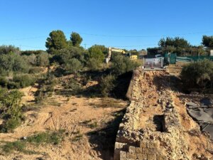 campos y puentes afectados por la DANA en Picassent