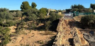 campos y puentes afectados por la DANA en Picassent