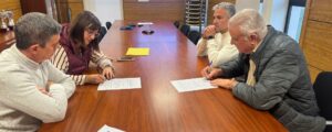 Reunión para firmar acuerdo sobre gestión de aguas pluviales en Albuixech