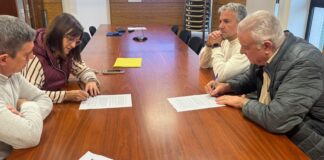 Reunión para firmar acuerdo sobre gestión de aguas pluviales en Albuixech