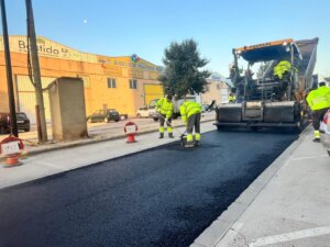 Alaquàs repavimentación polígono industrial Bovalar