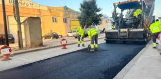 Alaquàs repavimentación polígono industrial Bovalar
