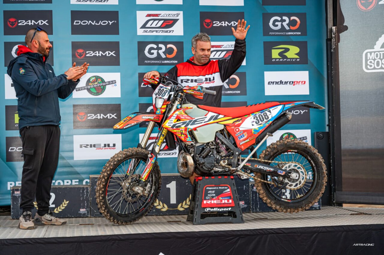 Alejandro Andreu, de Aldaia, campeón de España de Enduro