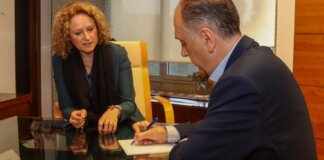 Amparo Folgado y Juan Carlos Valderrama