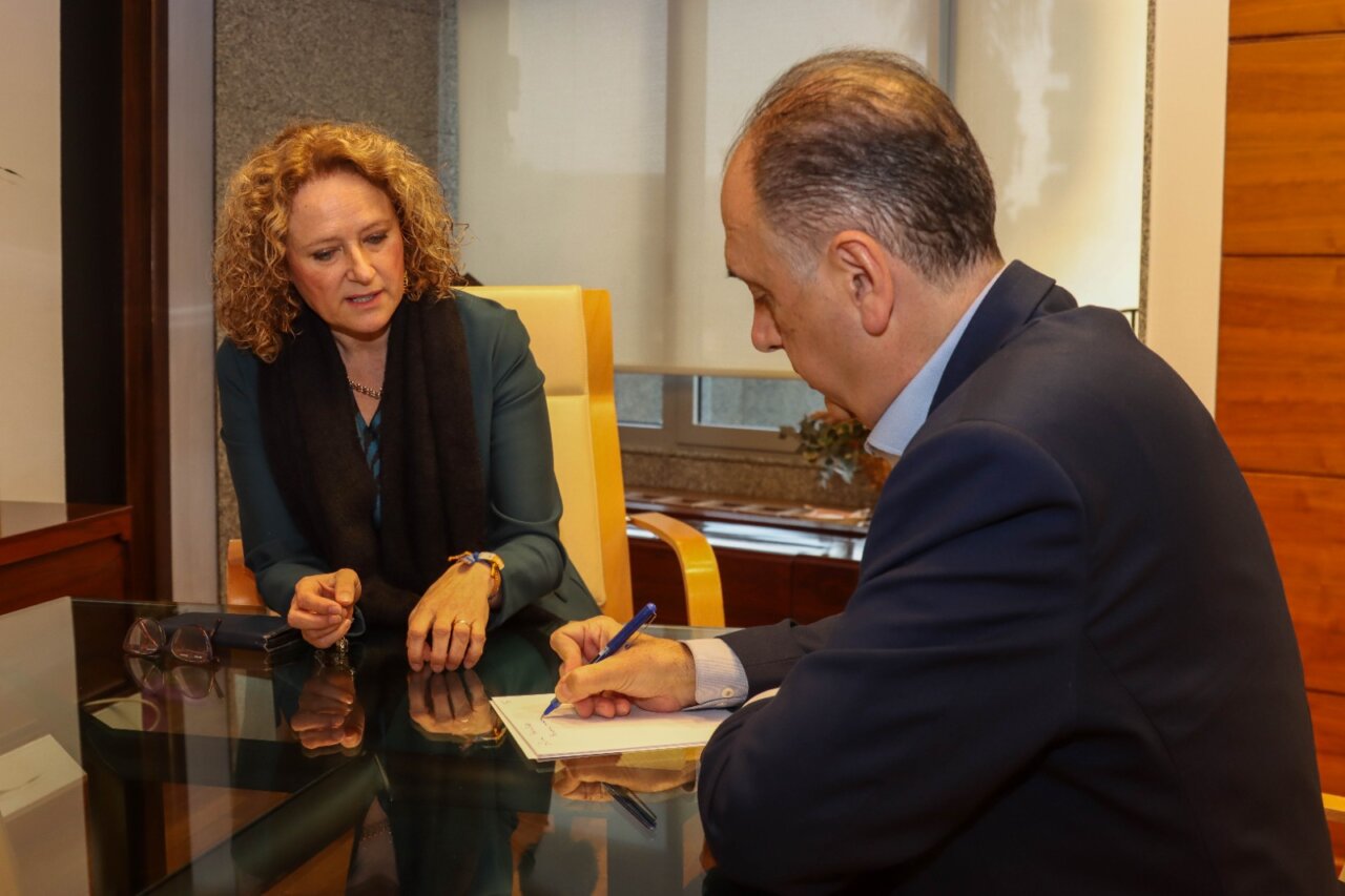 Amparo Folgado y Juan Carlos Valderrama