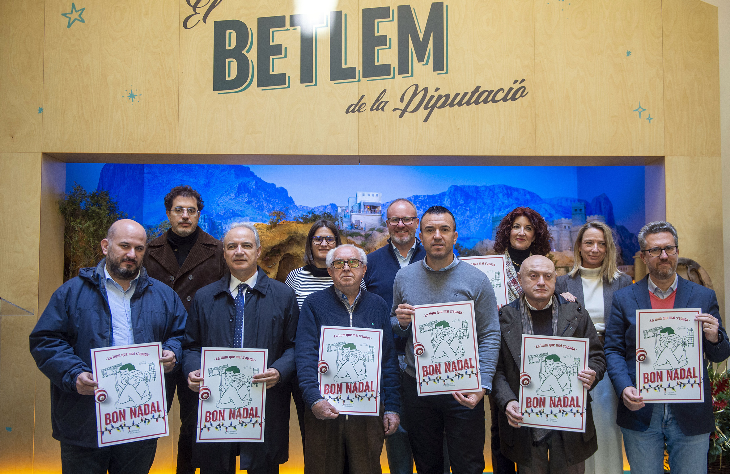 Presentación de la campaña navideña de la Diputación de Valencia