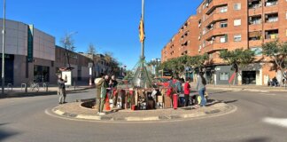 DANA Aldaia arbol de Navidad