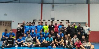 balonmano a favor de la DANA en Ferrol