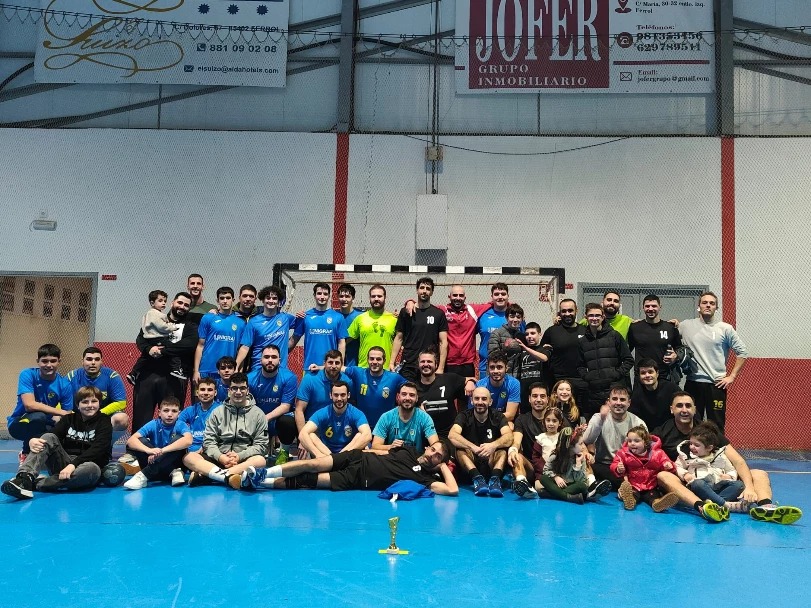 balonmano a favor de la DANA en Ferrol